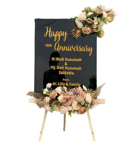 Papan Bunga Akrilik Mangunegara